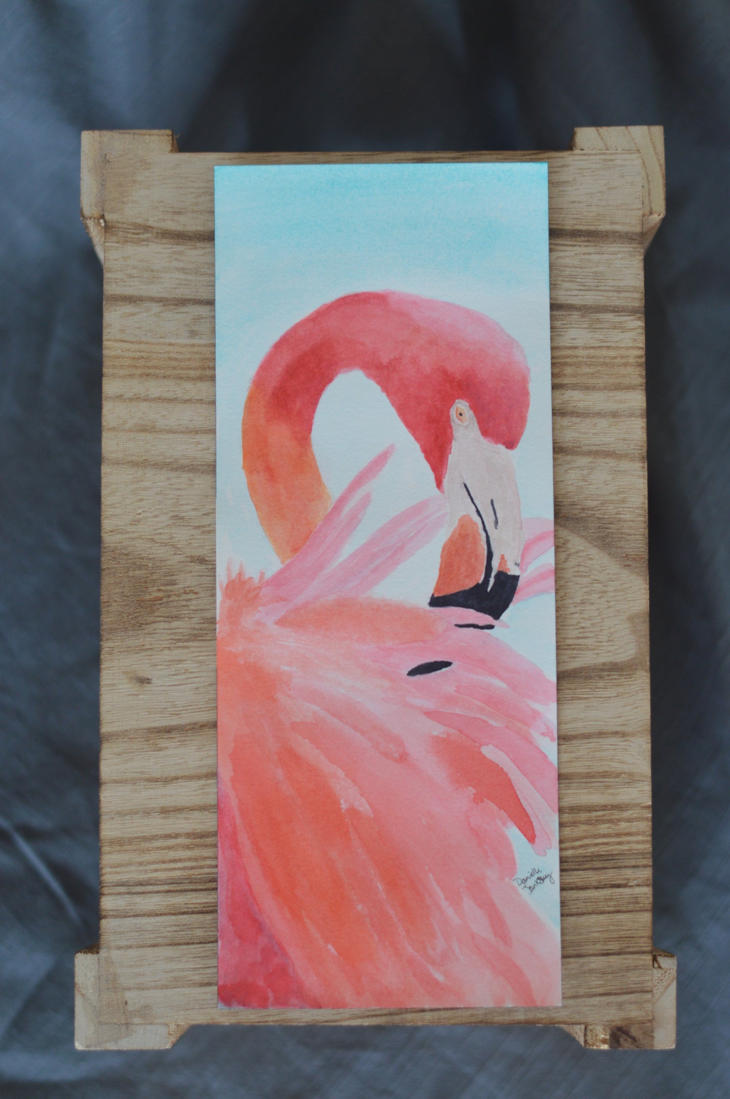 Flamingo Watercolor