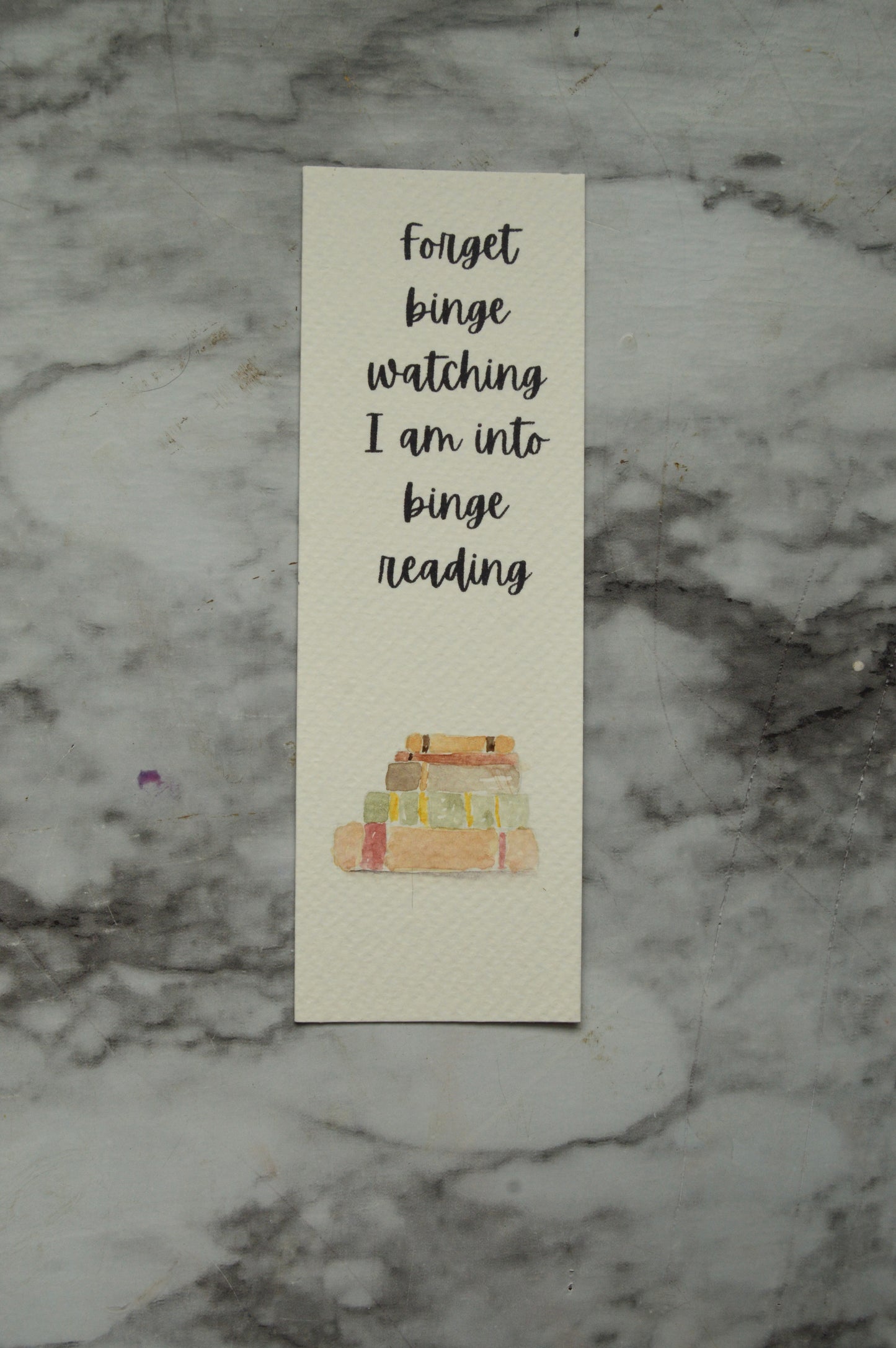 Binge Reading Bookmark