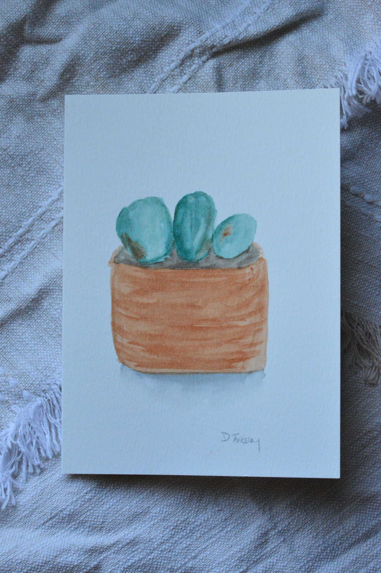 Cactus Greeting Card