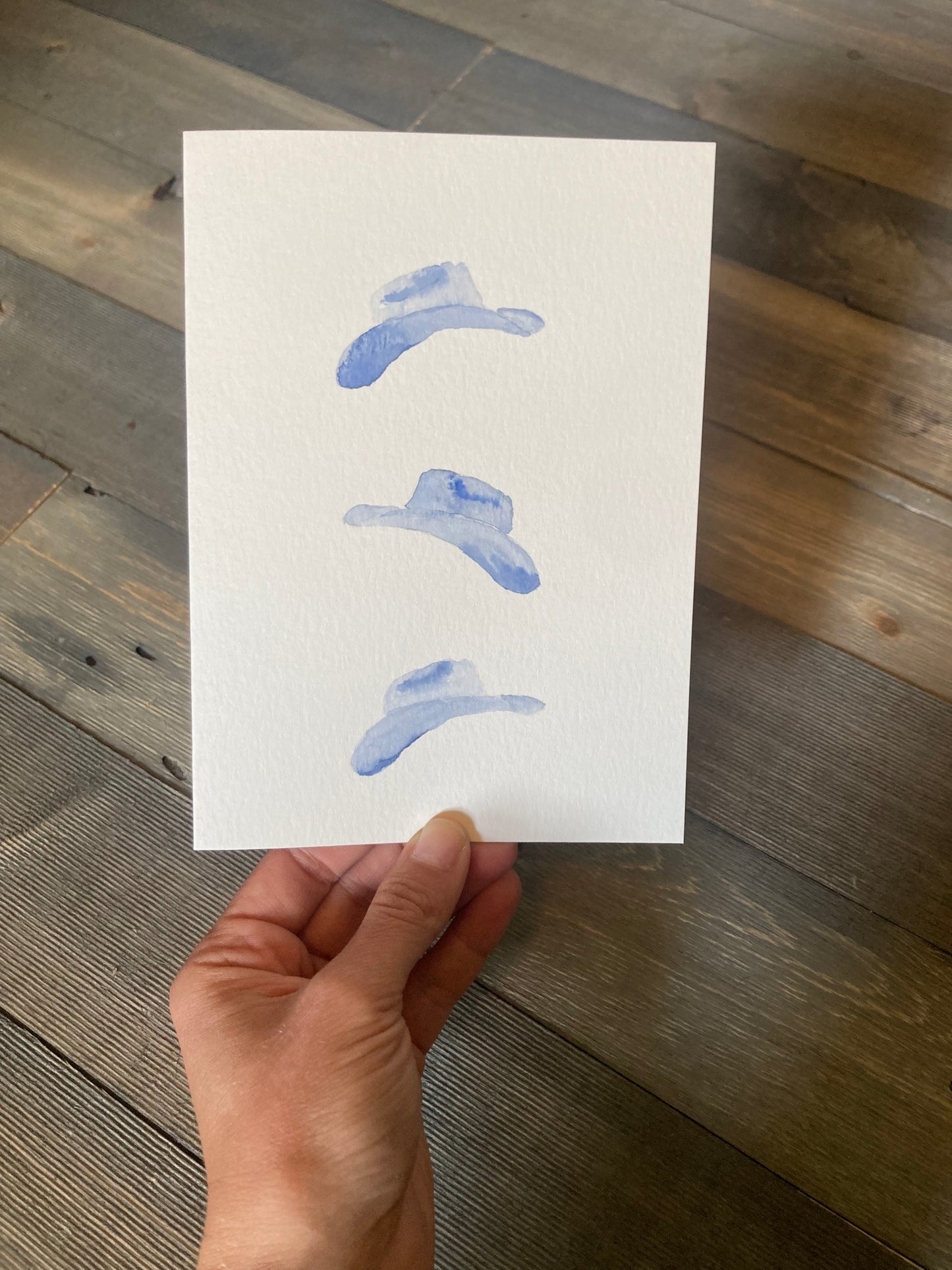 Western Watercolor Greeting Cards