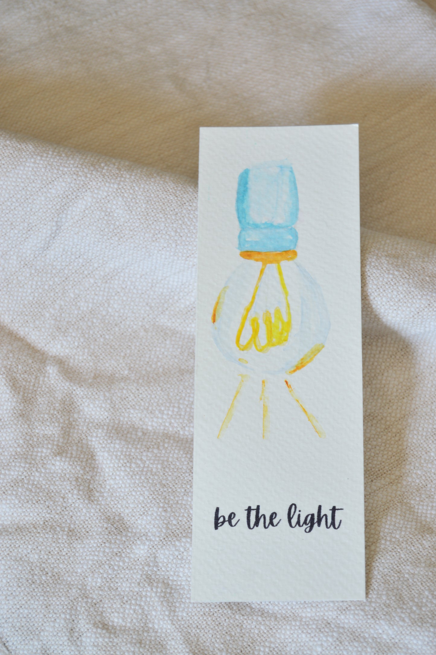 Be The Light Bookmark