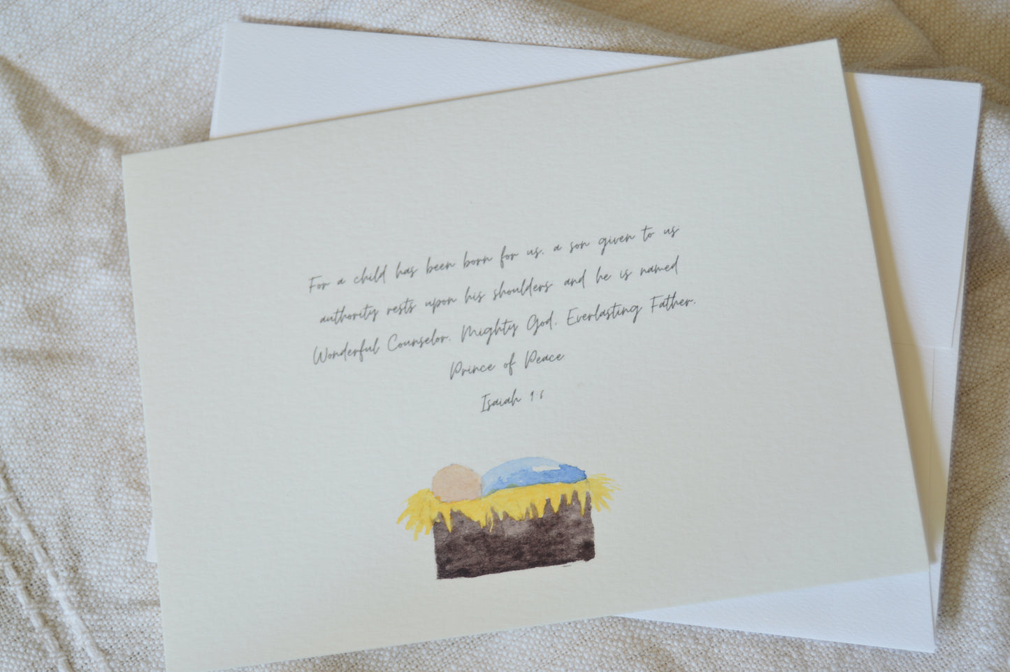 Nativity Scene Greeting Card