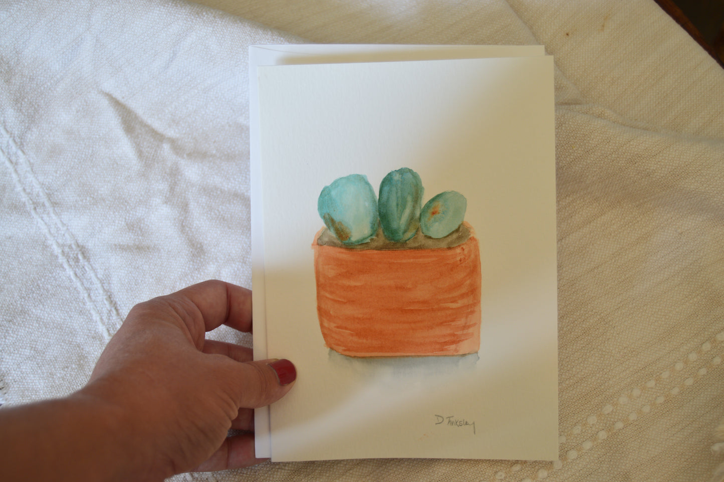 Cactus Greeting Card