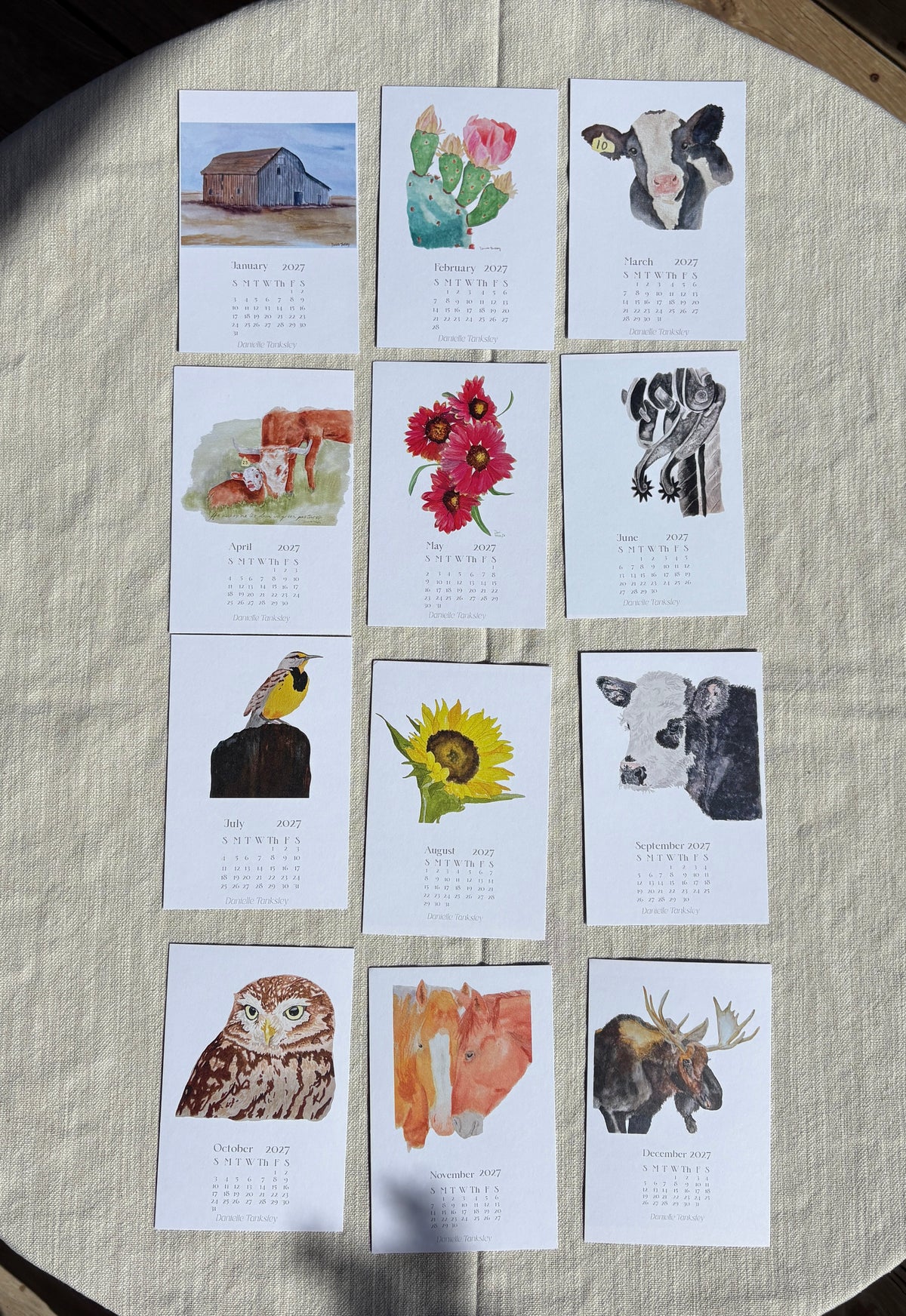Desktop 2027 Calendar