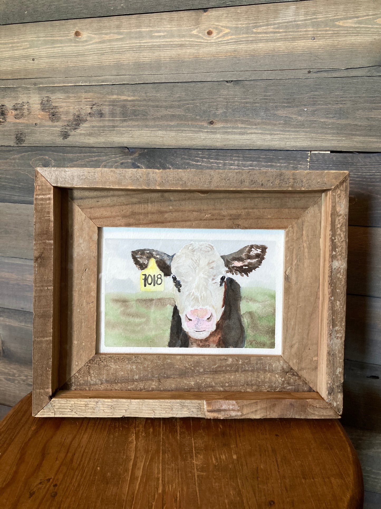 Calf Watercolor