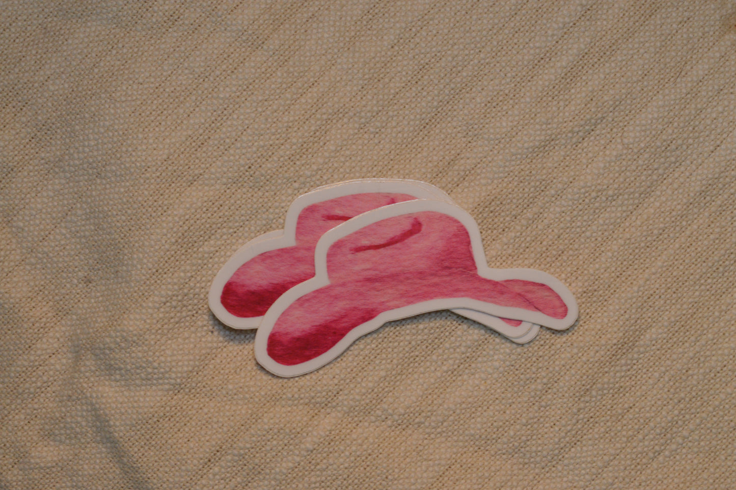 Pink Cowgirl Hat Sticker