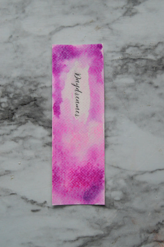 Daydreamer Watercolor Bookmark