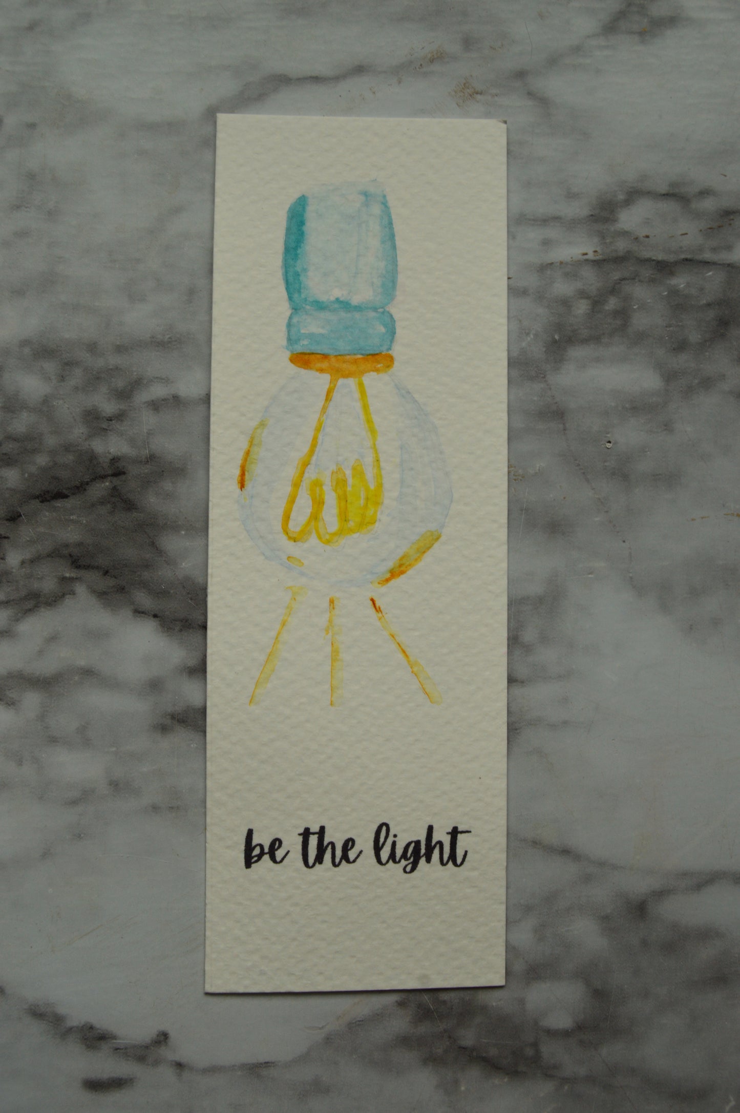 Be The Light Bookmark