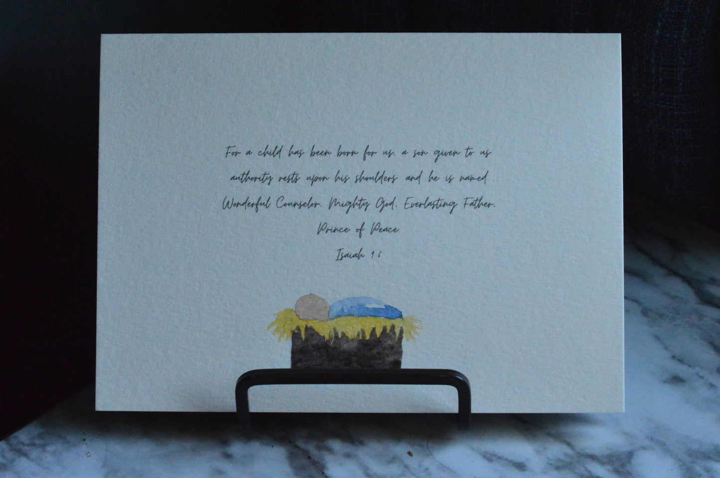 Nativity Scene Greeting Card