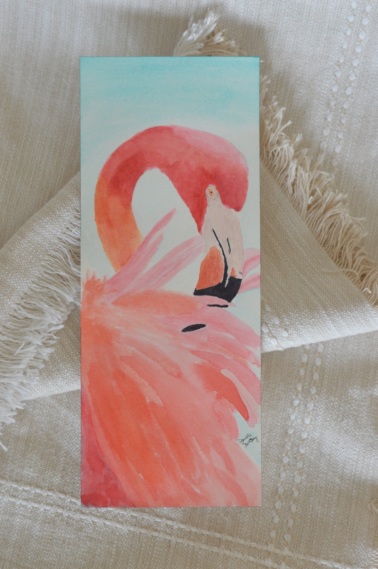 Flamingo Watercolor