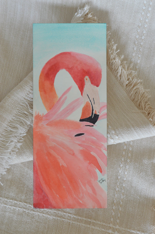 Flamingo Watercolor