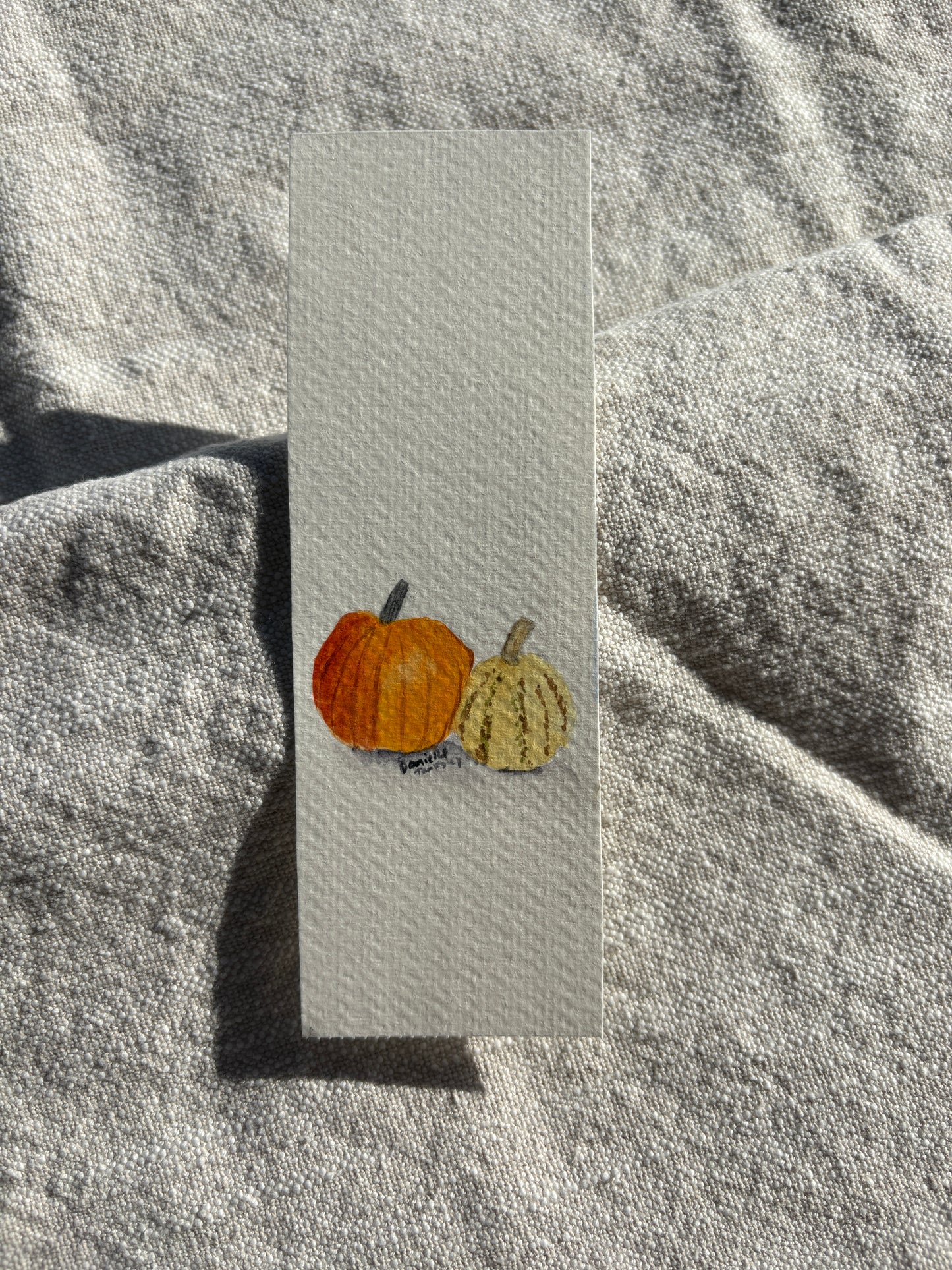 Pumpkin Bookmark